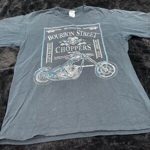 Bourbon Street choppers Blue T-Shirt